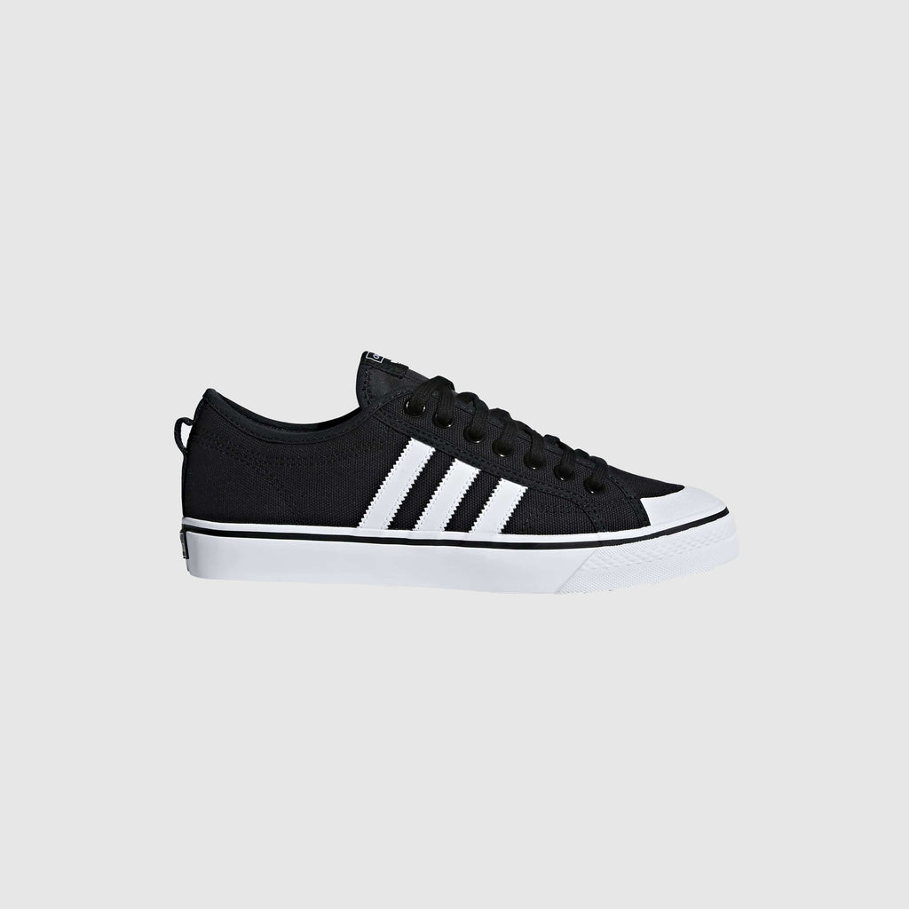 Adidas Nizza - Core Black / Cloud White / Cloud White Side