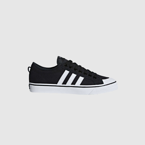 Adidas Nizza - Core Black / Cloud White / Cloud White Side
