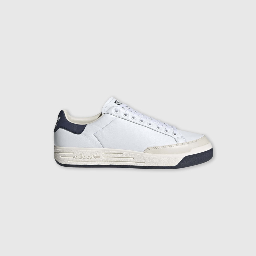 Adidas Rod Laver - Cloud White / Collegiate Navy / Off White Side