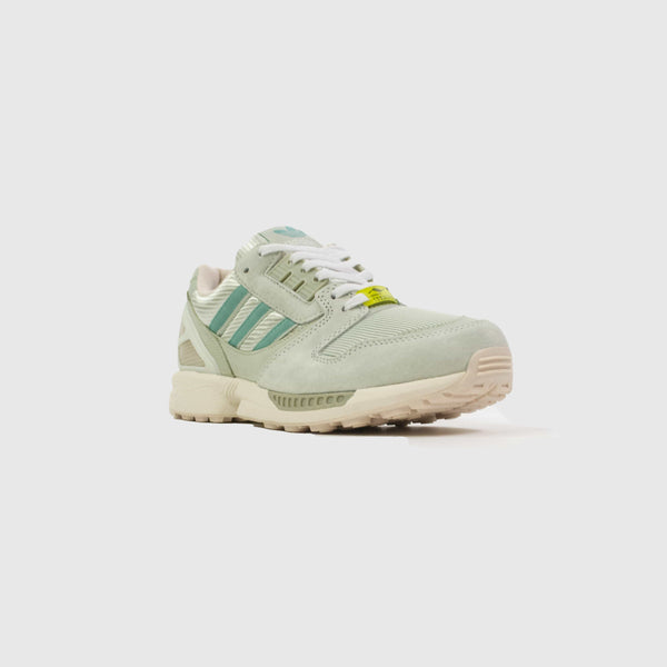 Adidas ZX 8000 - Linen Green / Fade Ocean / Halo Green Front 