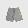 Carhartt WIP American Script Sweat Short - Grey Heather - Front