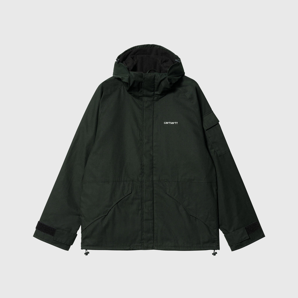 Carhartt WIP Prospector Jacket - Dark Cedar / White - Front