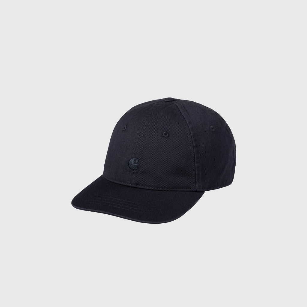 Carhartt WIP Madison Logo Cap - Black - Front