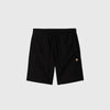 Carhartt WIP American Script Sweat Short - Black - Front