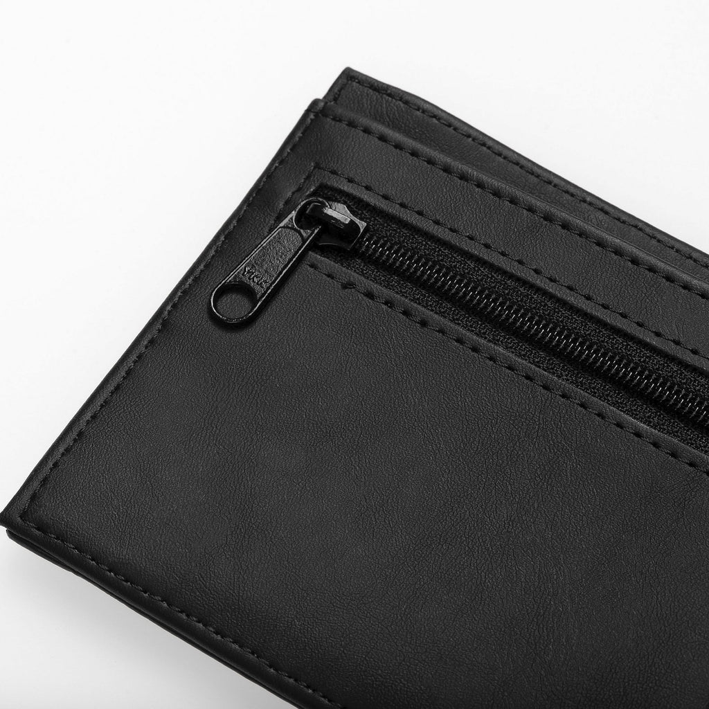 Carhartt Coated Bifold Wallet - Black / White - Inside Detail