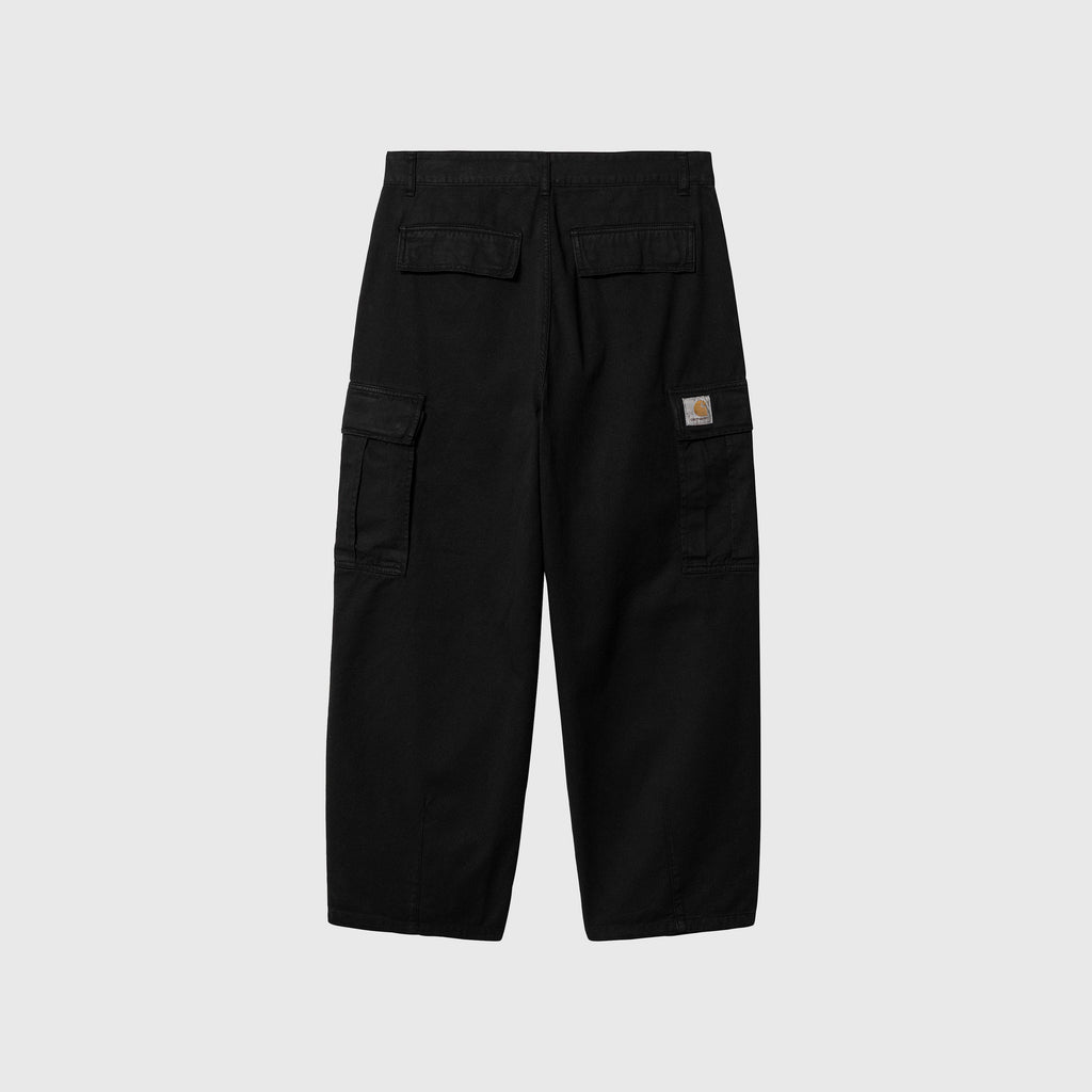 Carhartt WIP Cole Cargo Pant - Black Garment Dyed - Back