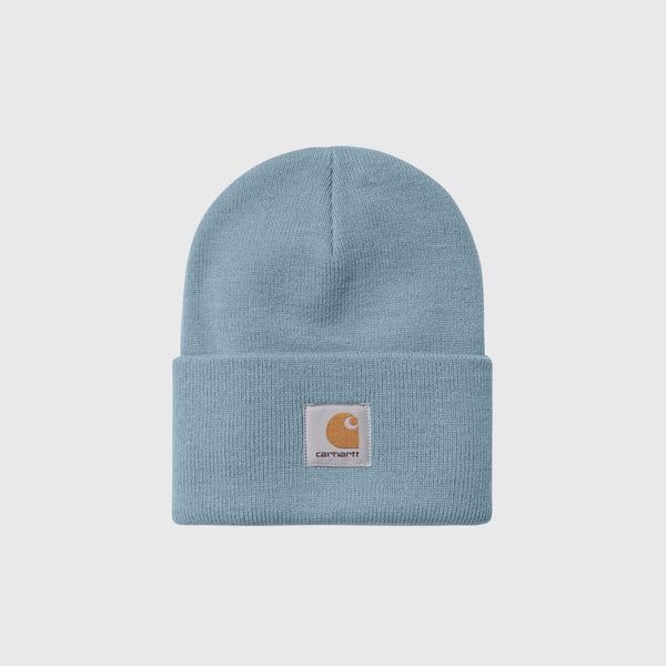 Carhartt WIP Acrylic Watch Hat - Frosted Blue - Front