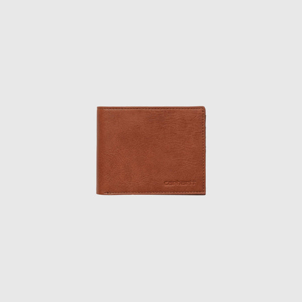Carhartt WIP Card Wallet - Cognac - Front