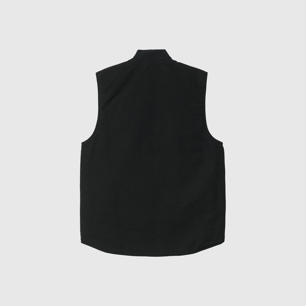 Carhartt WIP Classic Vest - Black Rinsed - Back