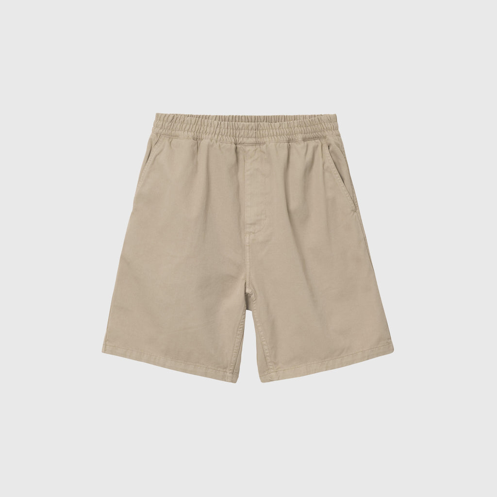 Carhartt WIP Flint Short - Wall Garment Dyed - Front