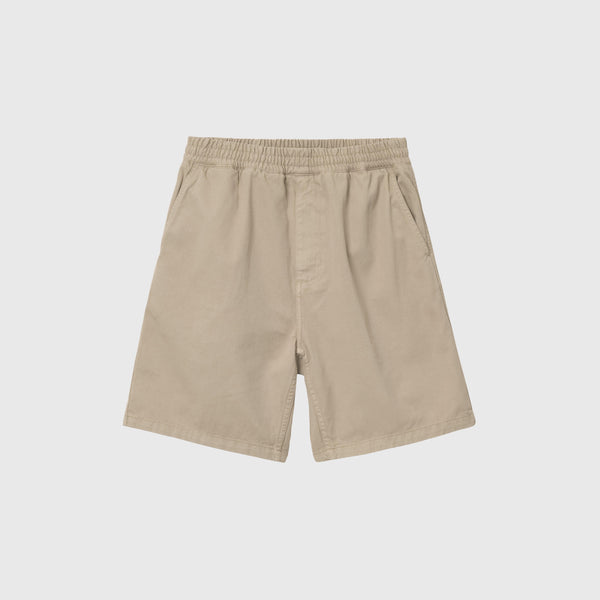 Carhartt WIP Flint Short - Wall Garment Dyed - Front