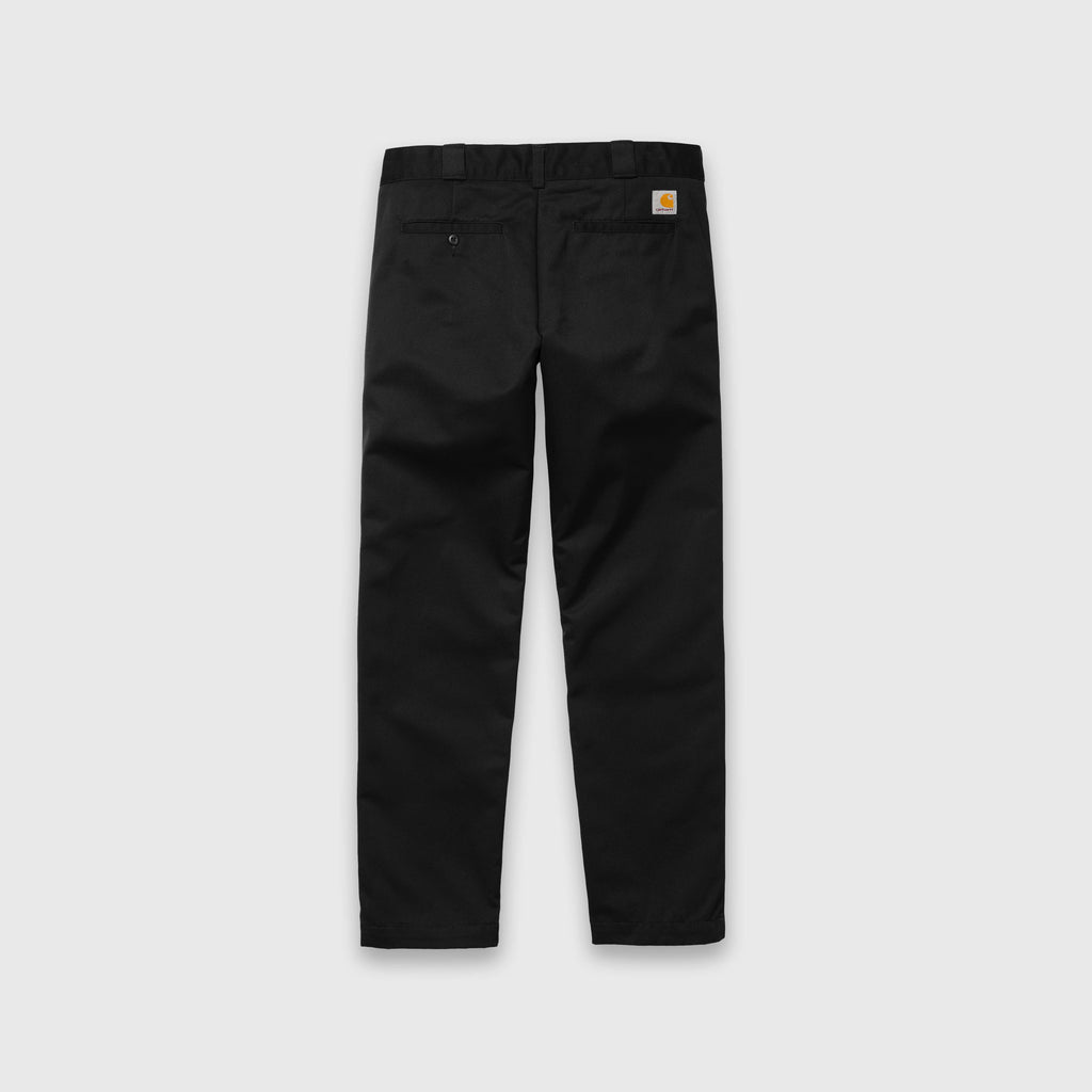 Carhartt WIP Master Pant - Black Rinsed - Back 