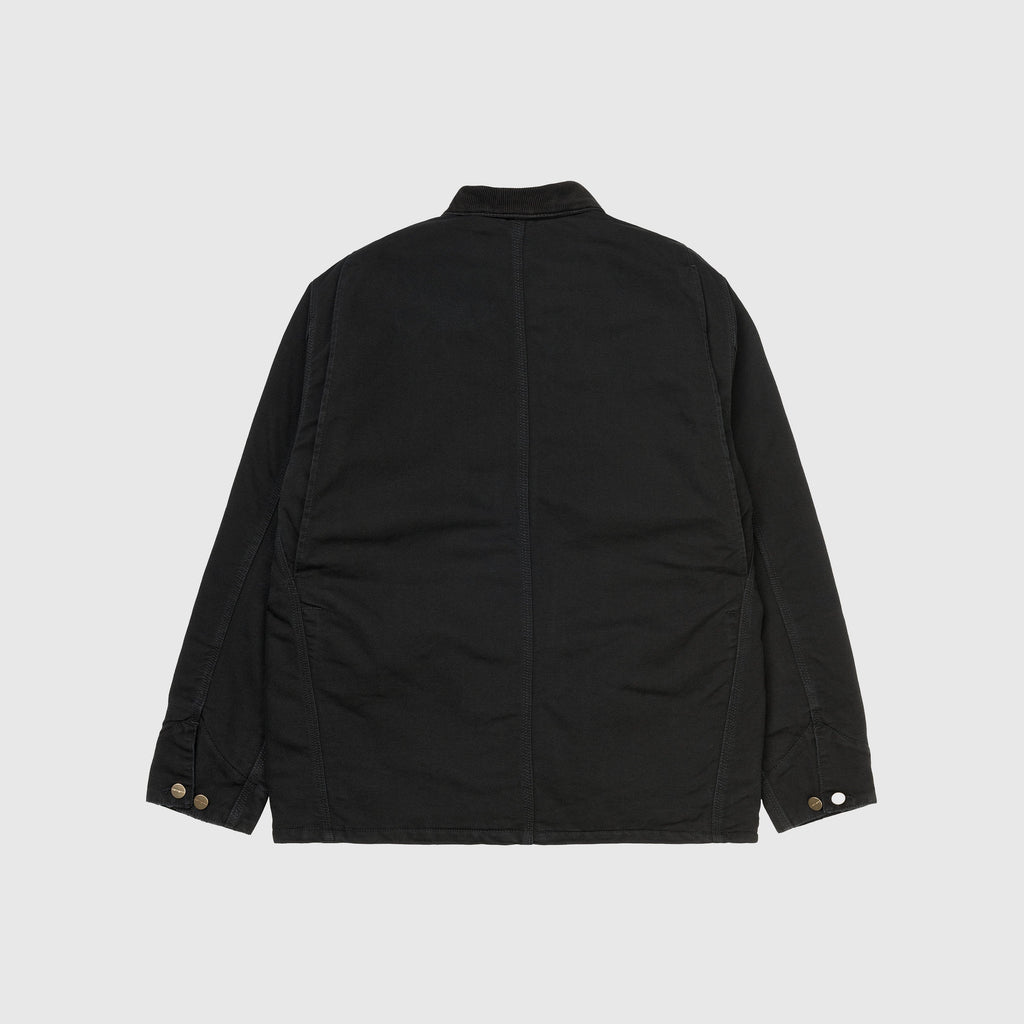 Carhartt WIP OG Chore Coat - Black / Black - Back