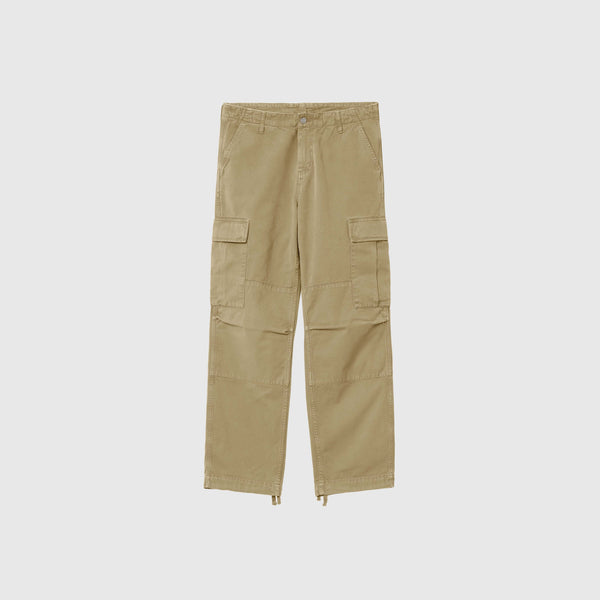 Carhartt WIP Regular Cargo Pant Grey - WALL GARMENT DYED