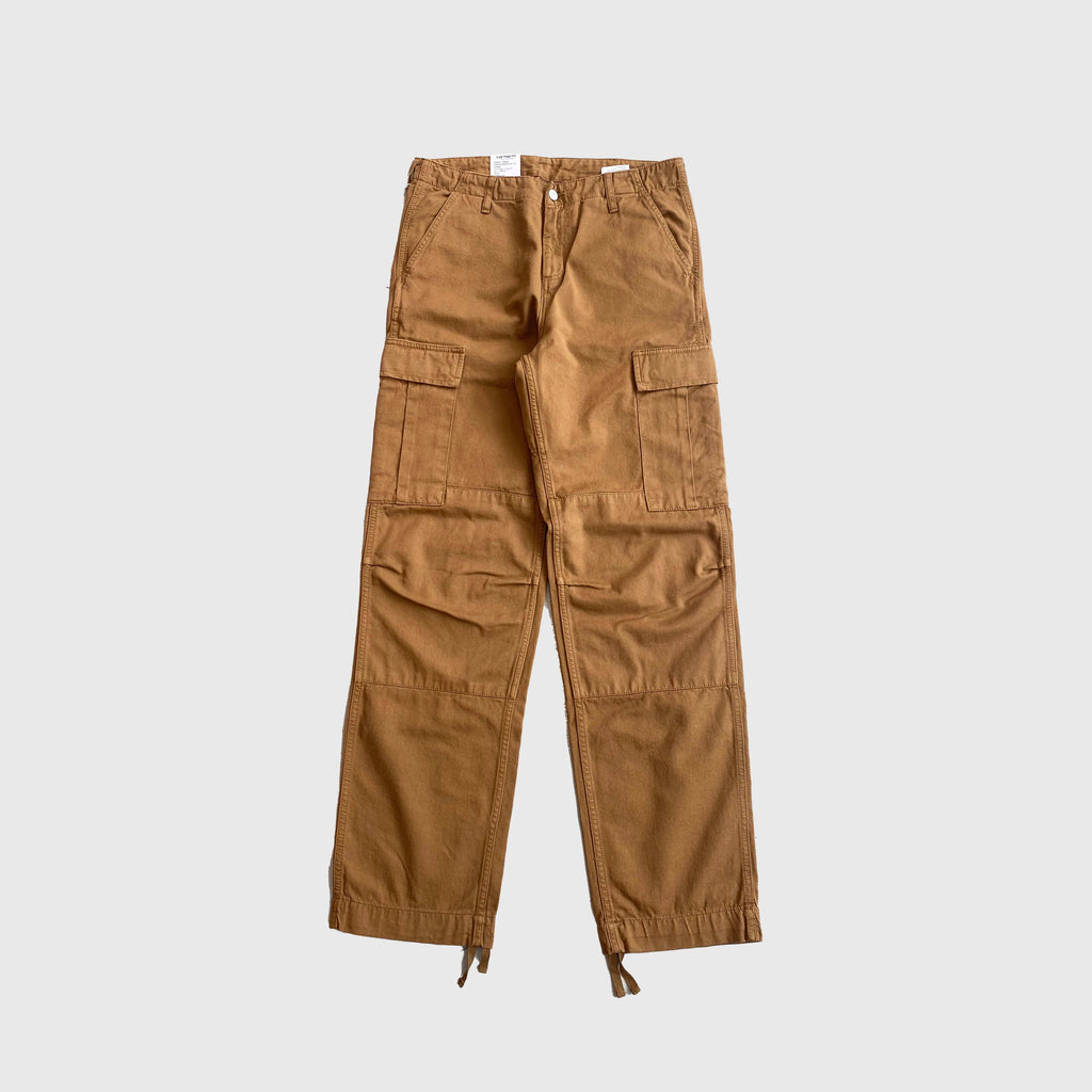 Carhartt WIP Regular Cargo Pant - Jasper Garment Dyed - Front