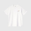 Carhartt WIP SS American Script Tee - White - Front
