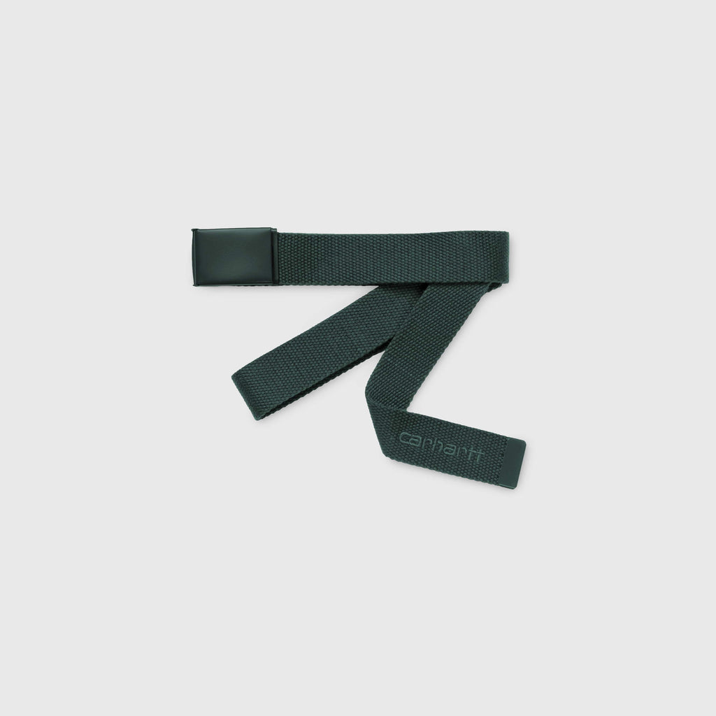 Carhartt WIP Script Tonal Belt - Hemlock / Thyme - Front