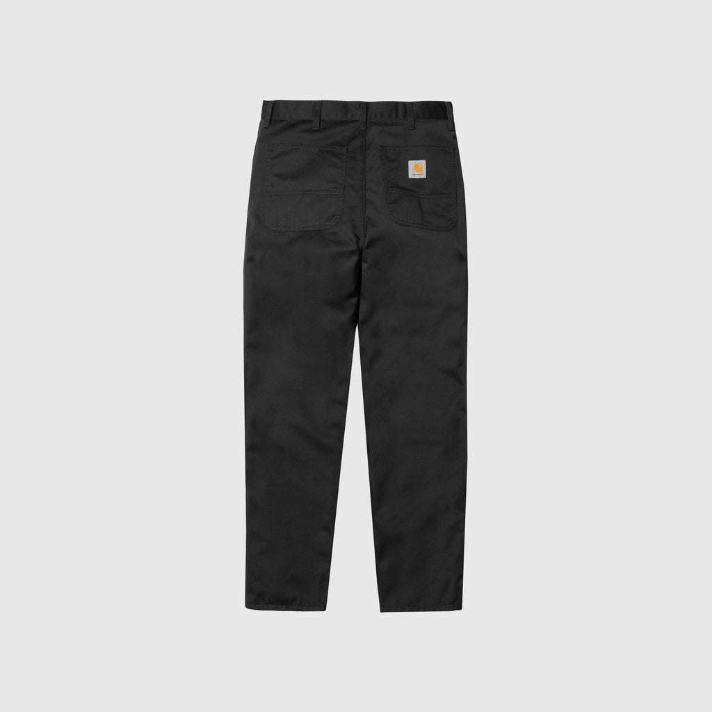 Carhartt WIP Simple Pant - Black Rinsed - Back