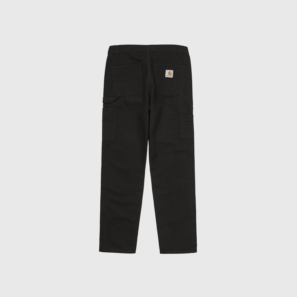 Carhartt WIP Single Knee Pant - Black Rinsed - Back