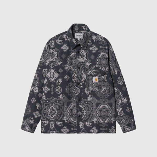 Carhartt WIP Verse Shirt - Verse Print / Black - Front