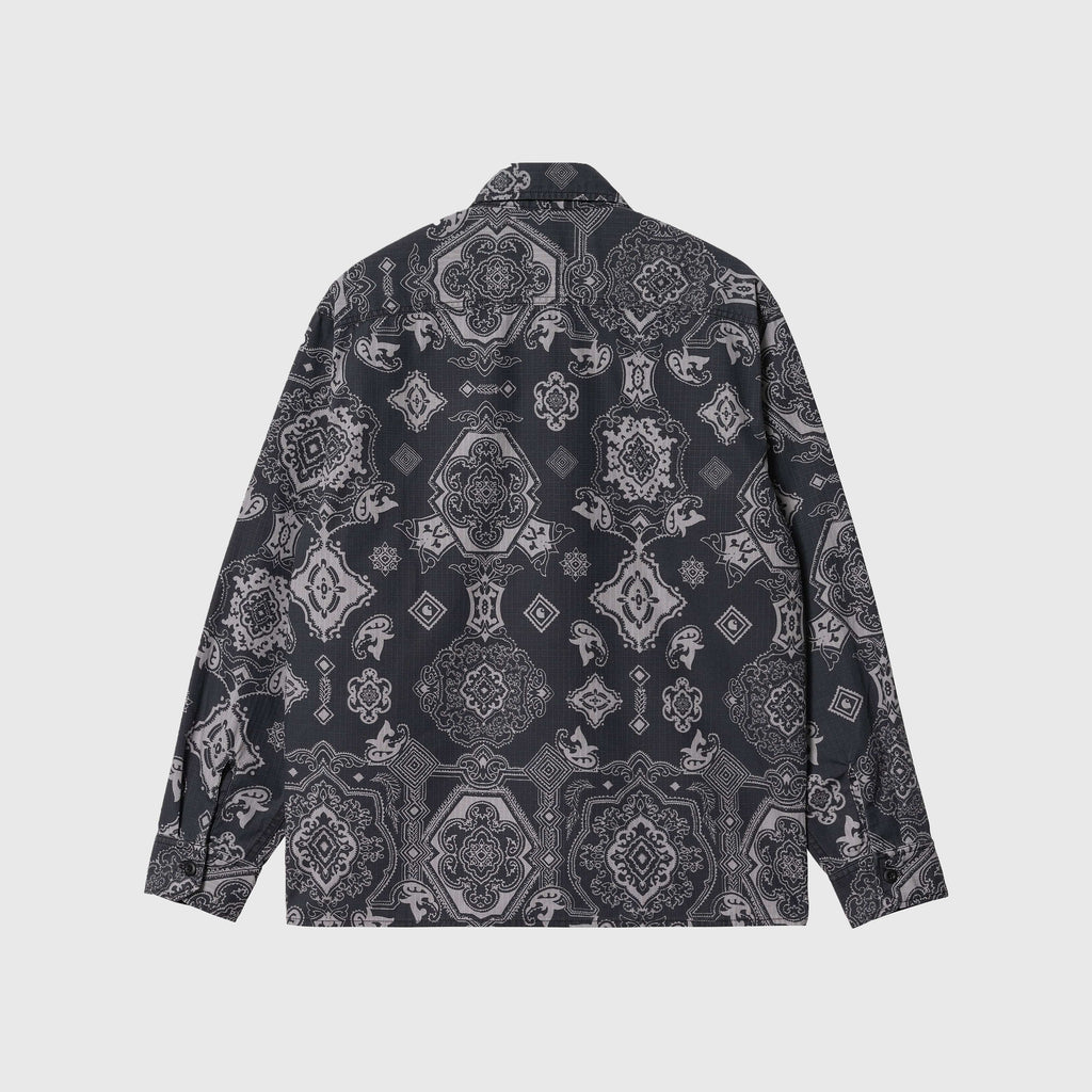 Carhartt WIP Verse Shirt - Verse Print / Black - Back