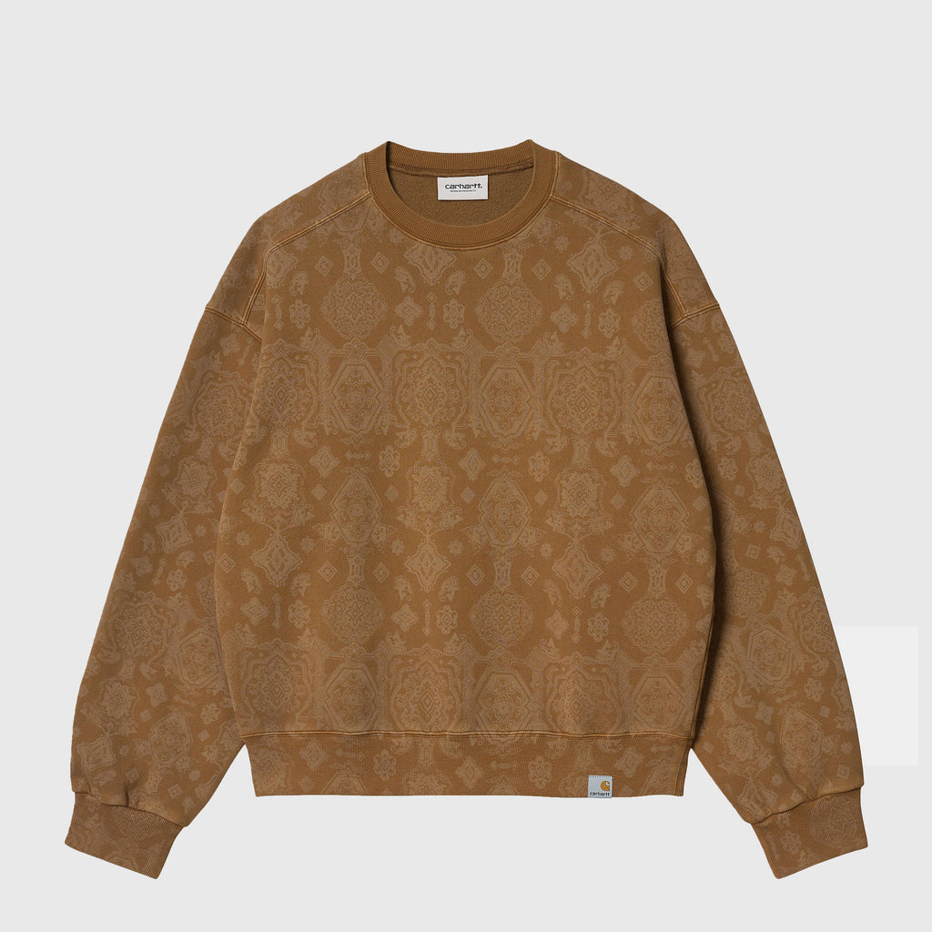 Carhartt WIP Verse Sweat - Hamilton Brown - Front