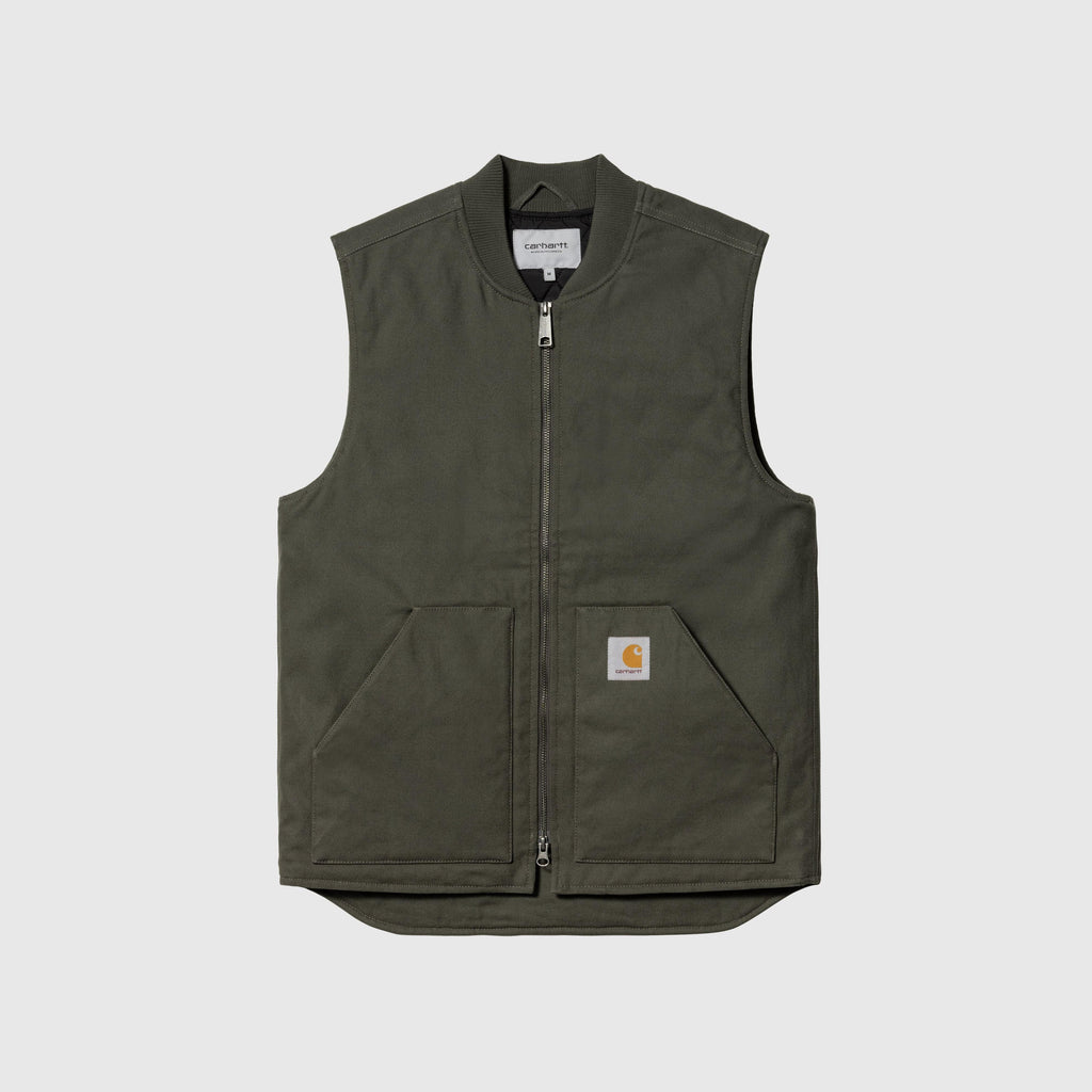 Carhartt WIP Vest - Boxwood Rigid - Front
