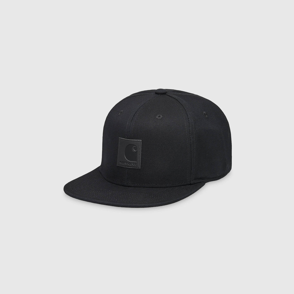 Carhartt WIP Logo Cap - Black Front