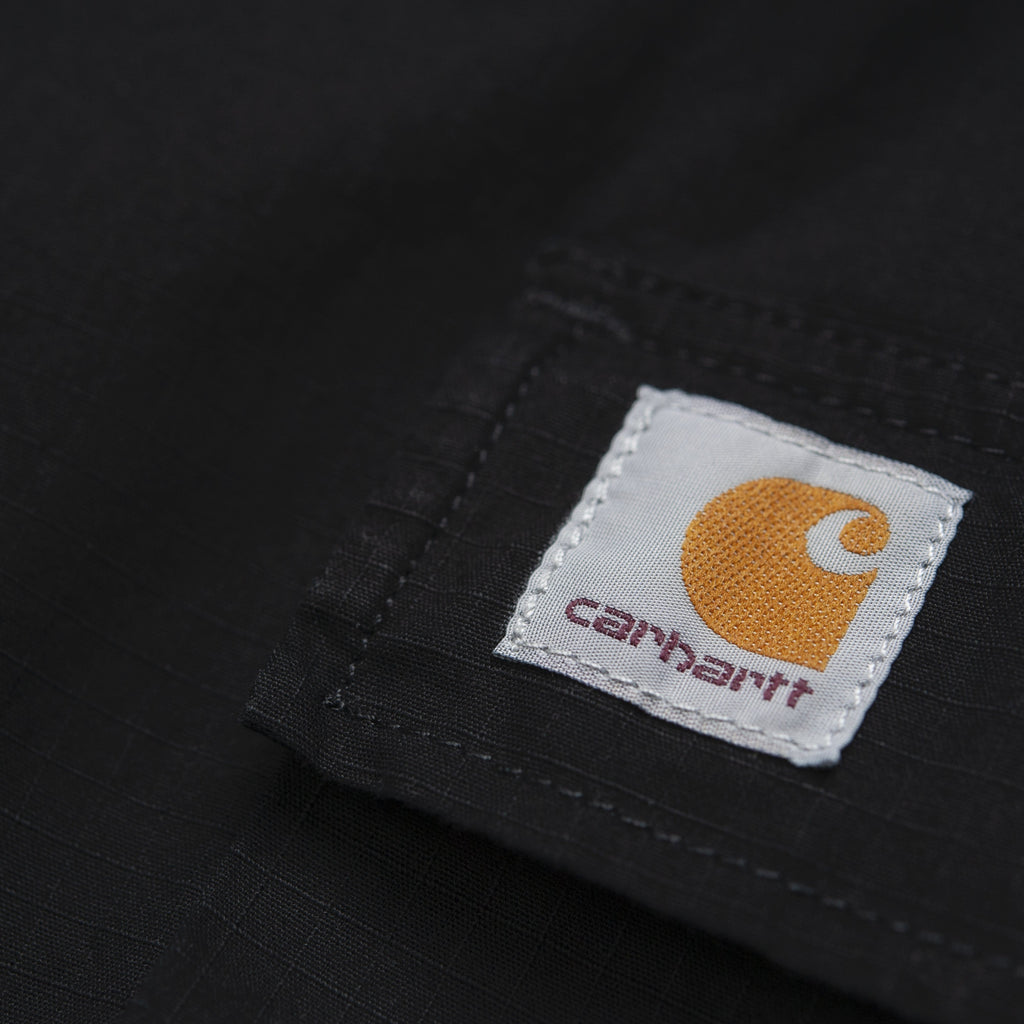 Carhartt WIP Regular Cargo Short - Black Pocket Label 