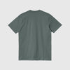 Carhartt WIP SS Script Tee - Eucalyptus / Fraiser Plain Back 
