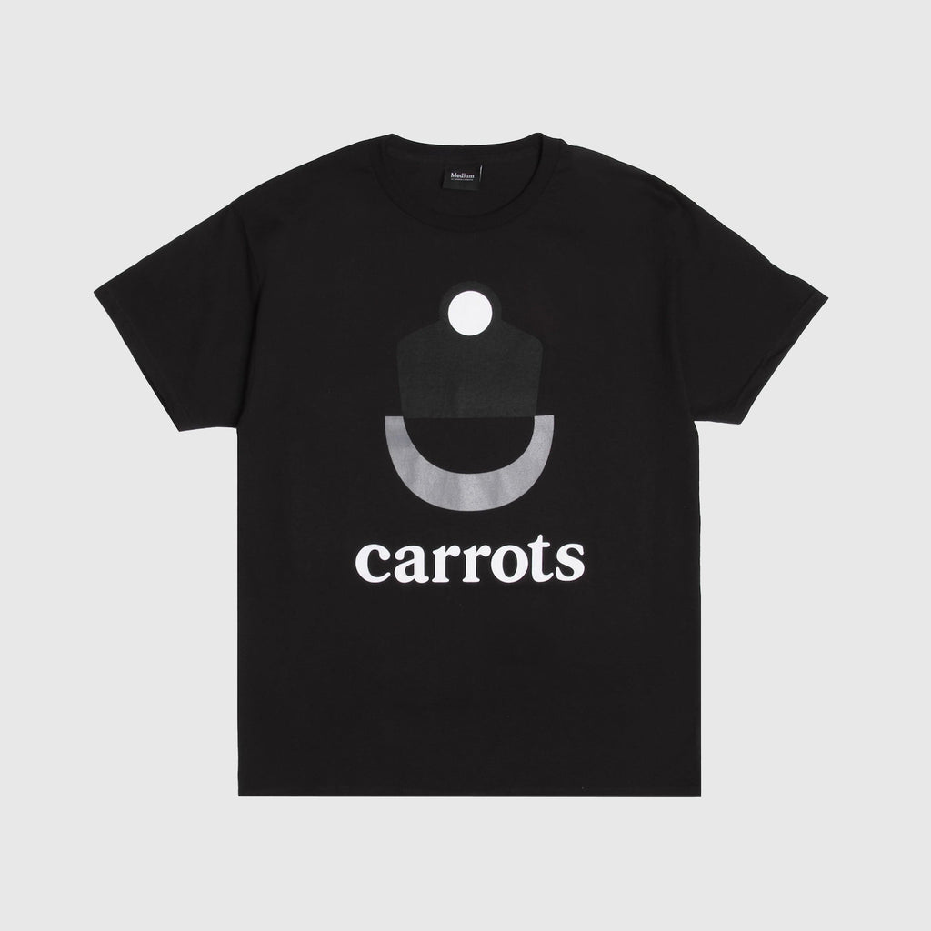 Carrots Helmet Tee - Black - Front
