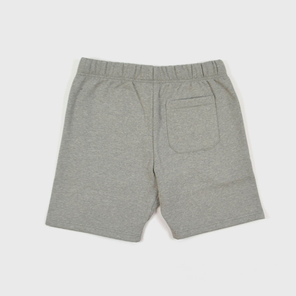 Carhartt Chase Sweat Short - Grey Heather / Gold Back View