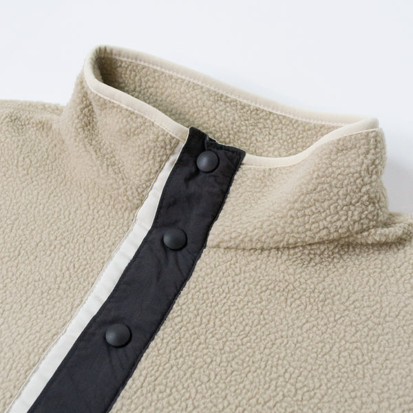 Columbia Helvetia Half Snap Fleece - Ancient Fossil - Close Up