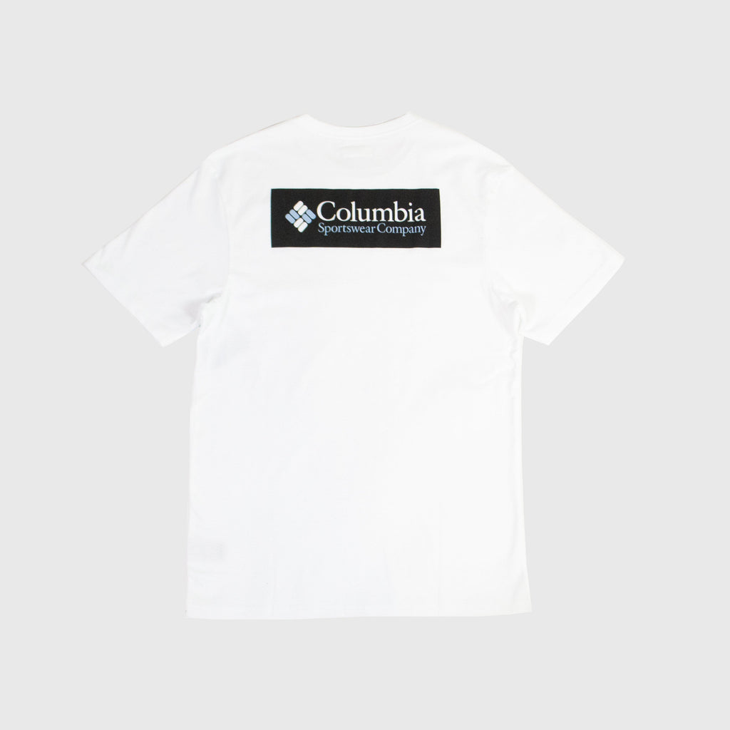 Columbia SS North Cascades Tee - White - Back