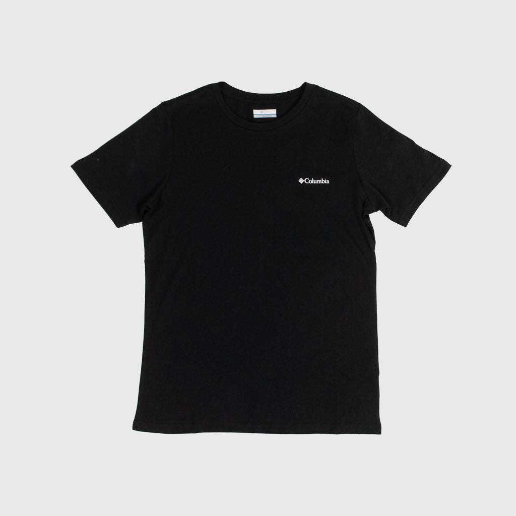Columbia Rapid Ridge Back Graphic Tee II - Black Campsite Icons - Front