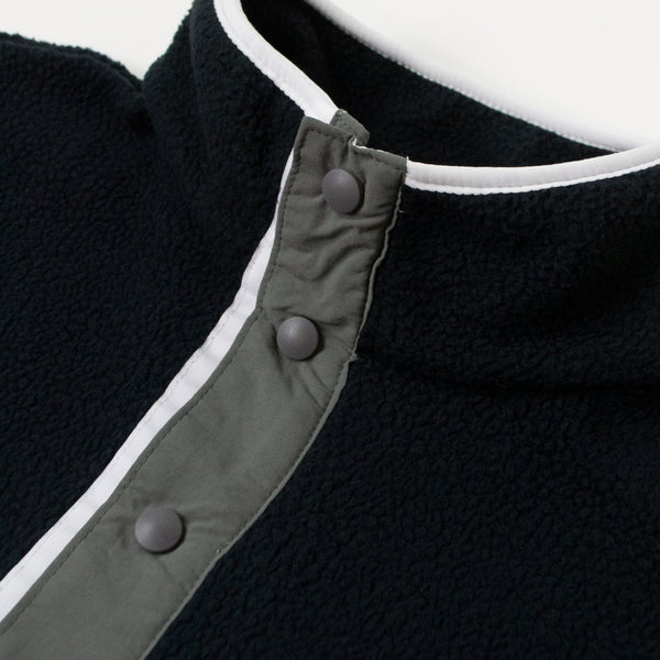 Columbia Helvetia Half Snap Fleece - Black - Close Up