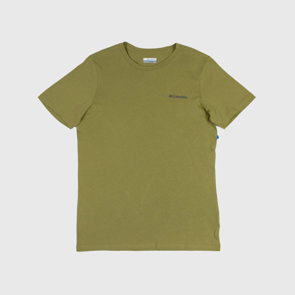 Columbia Rapid Ridge Back Graphic Tee - Nimbus Green - Front