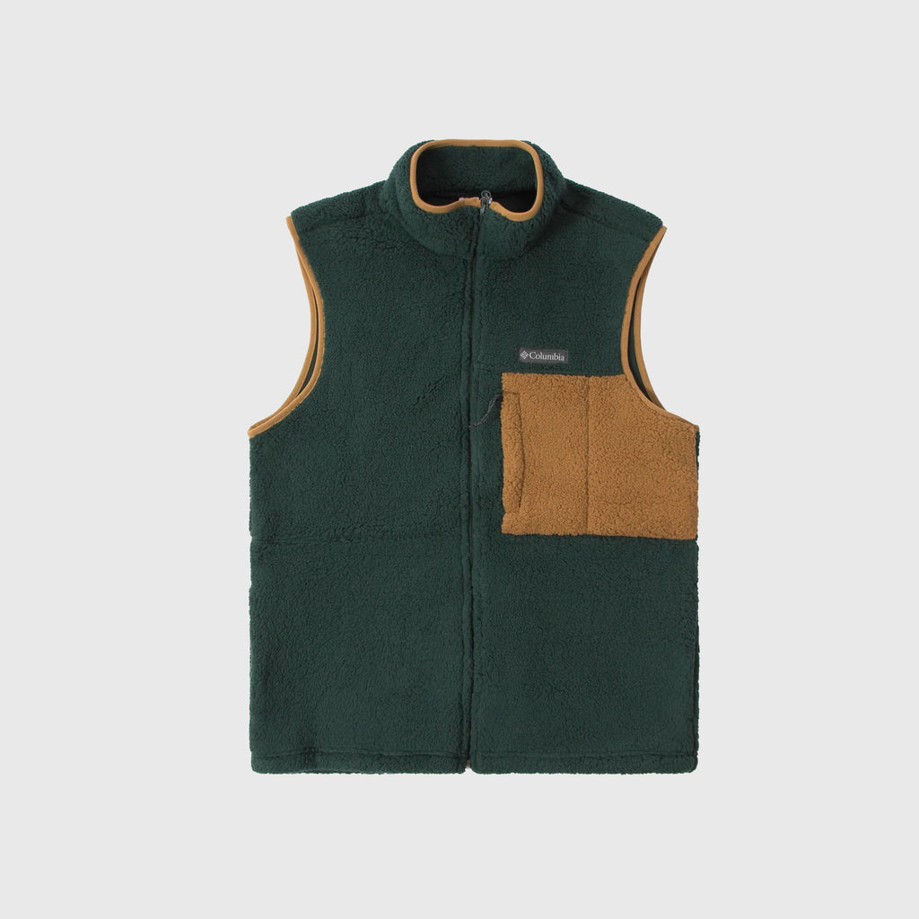 Columbia Mountainside Vest - Spruce / Delta - Front