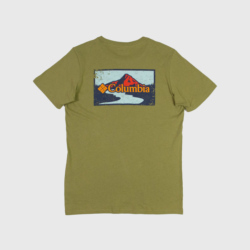 Columbia Rapid Ridge Back Graphic Tee - Nimbus Green - Back