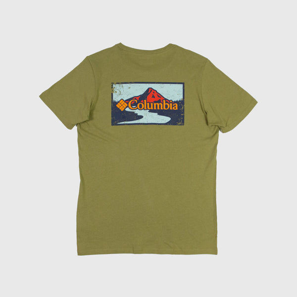 Columbia Rapid Ridge Back Graphic Tee - Nimbus Green - Back