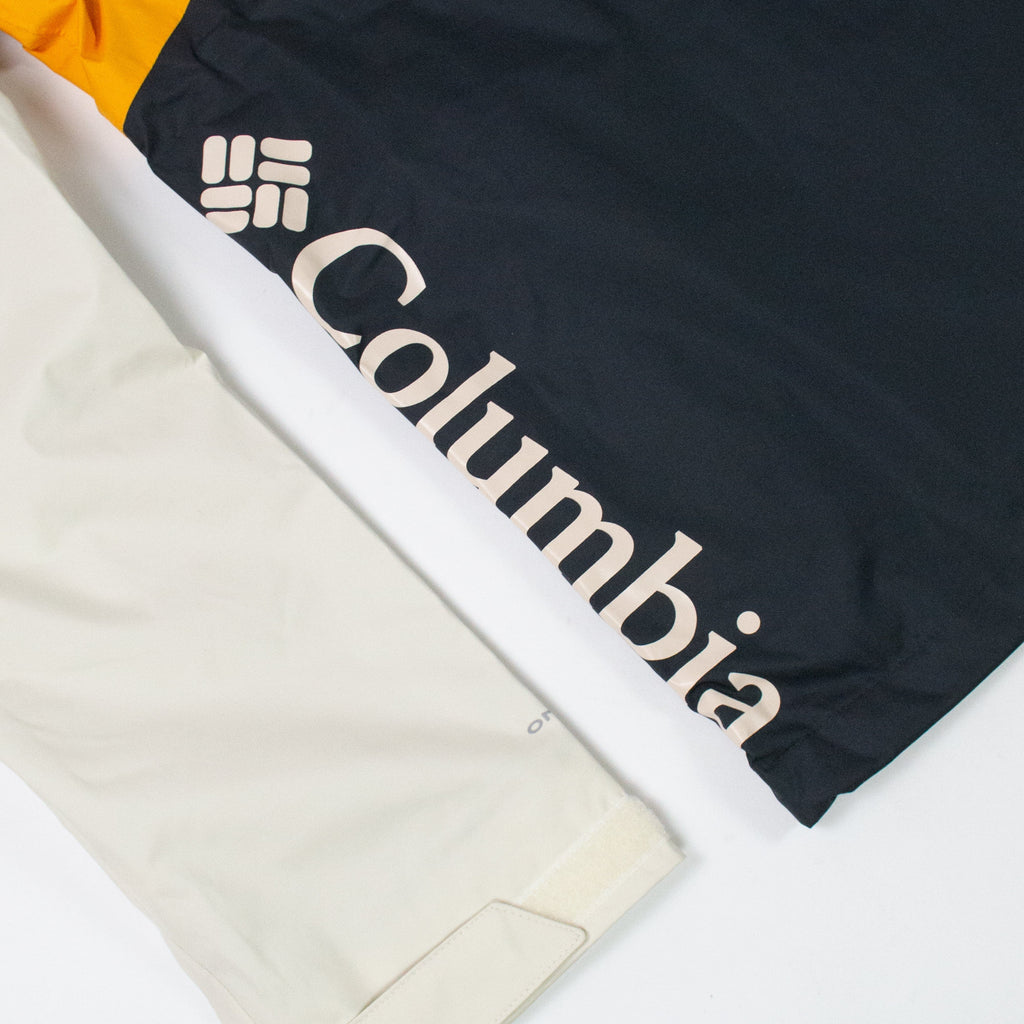 Columbia Inner Limits II Jacket - Shark / Chalk / Mango - Close Up