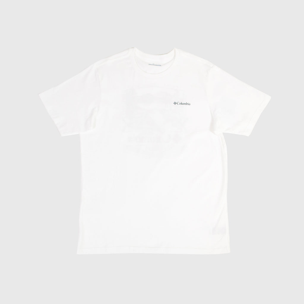 Columbia SS North Cascades Tee - White - Front