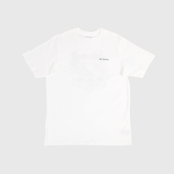 Columbia SS North Cascades Tee - White - Front