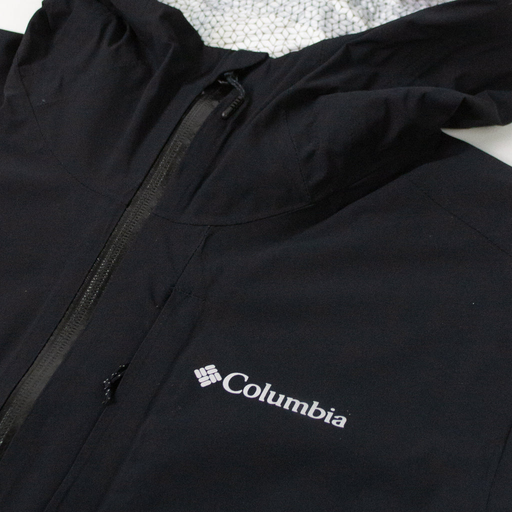 Columbia Omni-Tech Ampli-Dry Shell - Black - Close Up