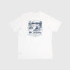 Columbia Rockaway River Back Graphic Tee - White Lakeside Badge - Back