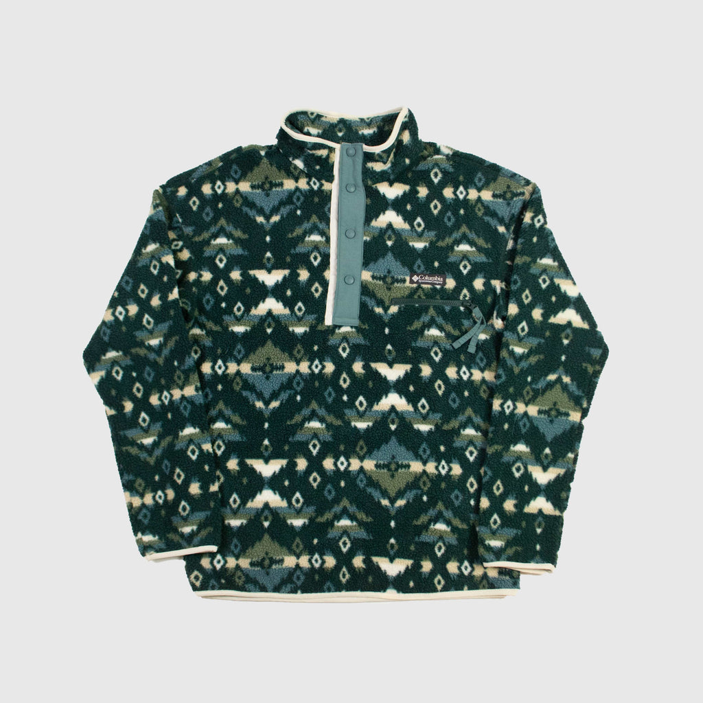 Columbia Helvetia Half Snap Fleece - Spruce Rocky Mo - Front