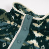 Columbia Helvetia Half Snap Fleece - Spruce Rocky Mo - Front Close Up