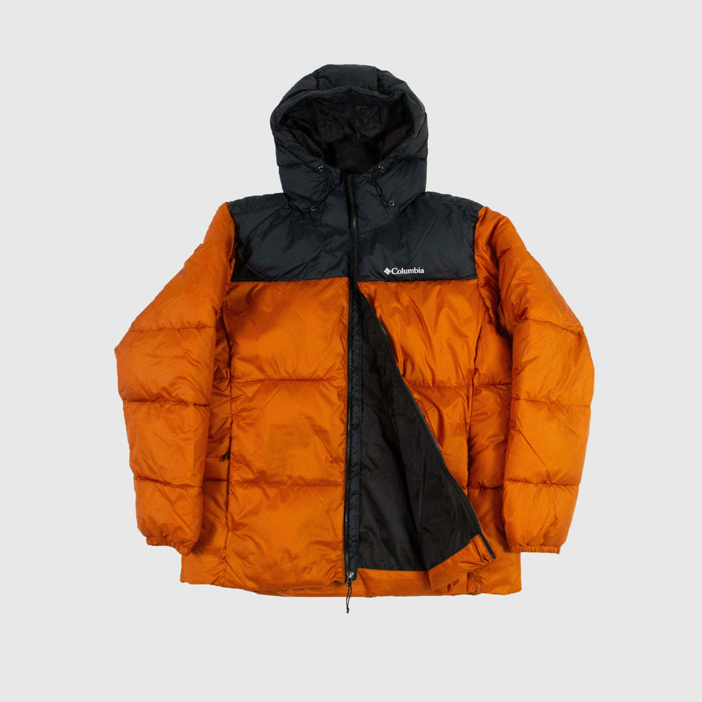 Columbia Puffect Hooded Jacket - Warm Copper - Front Open