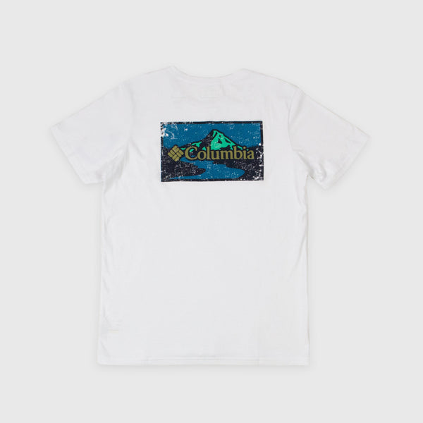 Columbia Rapid Ridge Back Graphic Tee - White - Back