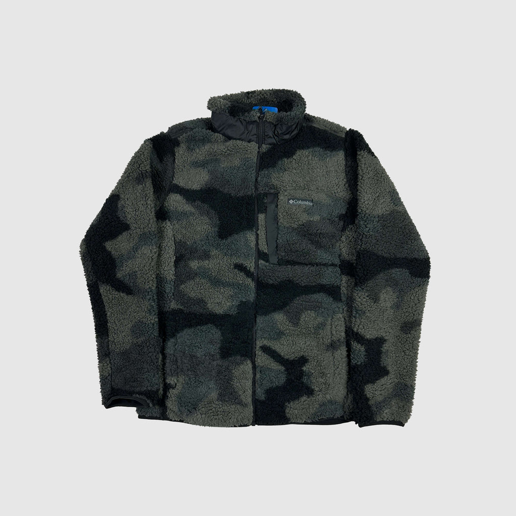 Columbia Winter Pass Print Fleece - Black Mod Camo - Front